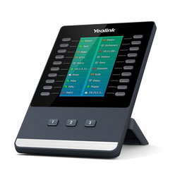 Yealink Module d'Extension EXP50 Écran Couleur pour Téléphones IP Séries T5 (SIP-T58V/T58A/T56A/T54S/T52S) - 4,3 Pouces, USB, Touches Programmables
