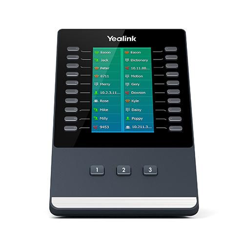 Yealink Module d'Extension EXP50 Écran Couleur pour Téléphones IP Séries T5 (SIP-T58V/T58A/T56A/T54S/T52S) - 4,3 Pouces, USB, Touches Programmables Yealink Module d'Extension EXP50 Écran Couleur pour Téléphones IP Séries T5 (SIP-T58V/T58A/T56A/T54S/T52S) - 4,3 Pouces, USB, Touches Programmables