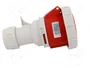 PAWBOL Connecteur d'alimentation AC triphasé femelle 32A 400V 6H IP67