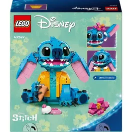 LEGO Disney 43249 Stitch - Jeu de Construction avec Figurine et Cornet de Glace, 730 pièces, 9 ans et plus
