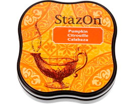 Tsukineko STAZON MIDI Almohadilla de tinta Calabaza 58x58mm