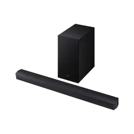 Samsung Barre de son HW-B66CF 3.1 canaux avec caisson de basse sans fil 6,5'', haut-parleur central, DTS Virtual:X, Bass Boost, mode Jeu et connexion HDMI ARC / Q-Symphony