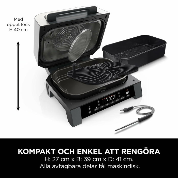 Ninja DG551EU Grill & Air Fryer 6-en-1, 3,8L, 1760W Ninja DG551EU Grill & Air Fryer 6-en-1, 3,8L, 1760W