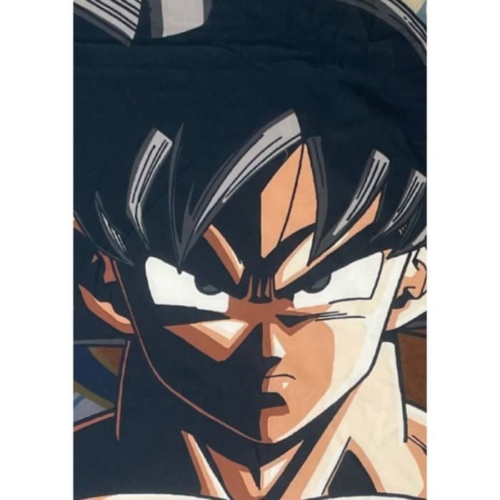 Dragon Ball Couverture Sherpa Goku Orange 100 x 150 cm