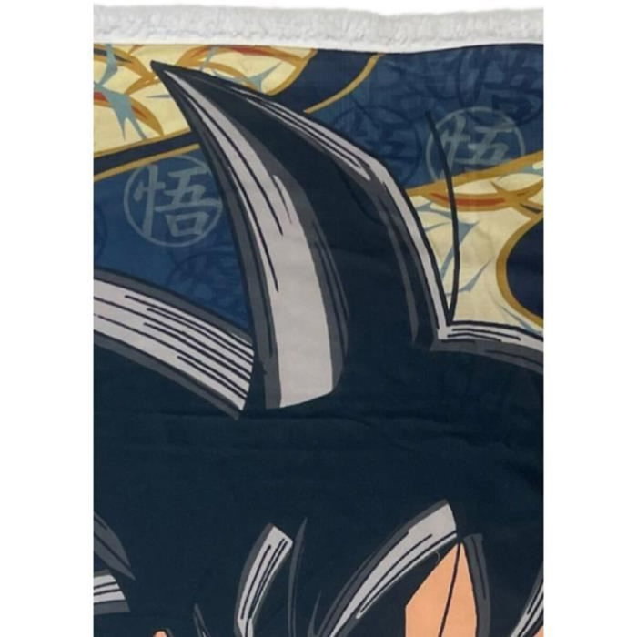 Dragon Ball Couverture Sherpa Goku Orange 100 x 150 cm