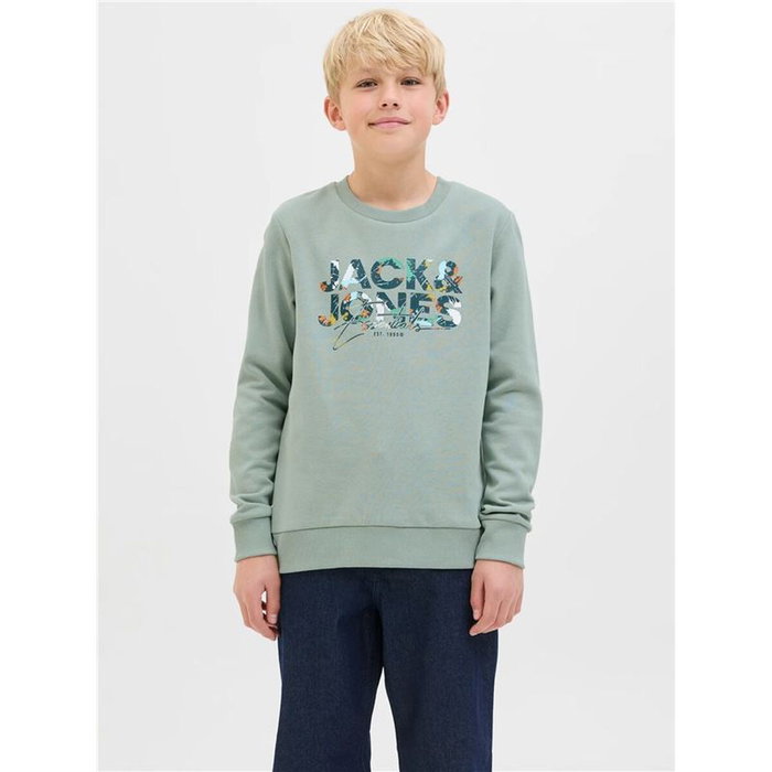 Sweat sans capuche enfant Jack & Jones Jjgeplas Crew Neck Bleu M Sweat sans capuche enfant Jack & Jones Jjgeplas Crew Neck Bleu M
