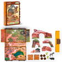 Collecta Livre-Jeu Monde Sauvage A1220 - Set Interactif avec Malette Pliable, Figurines et Accessoires - Jeu Éducatif en Anglais, Portugais, Espagnol pour Enfants +3 Ans