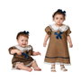 BigBuy Carnival Déguisement Poupée avec Robe Marron et Dentelle, 6-12 Mois