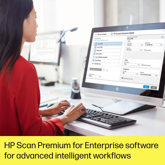 HP ScanJet Enterprise Flow N6600 fnw1