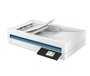 HP ScanJet Enterprise Flow N6600 fnw1 Scanner à réseau avec écran tactile 2,8 pouces - ADF 80 pages/min, vitre plat format Légal, pour équipes professionnelles