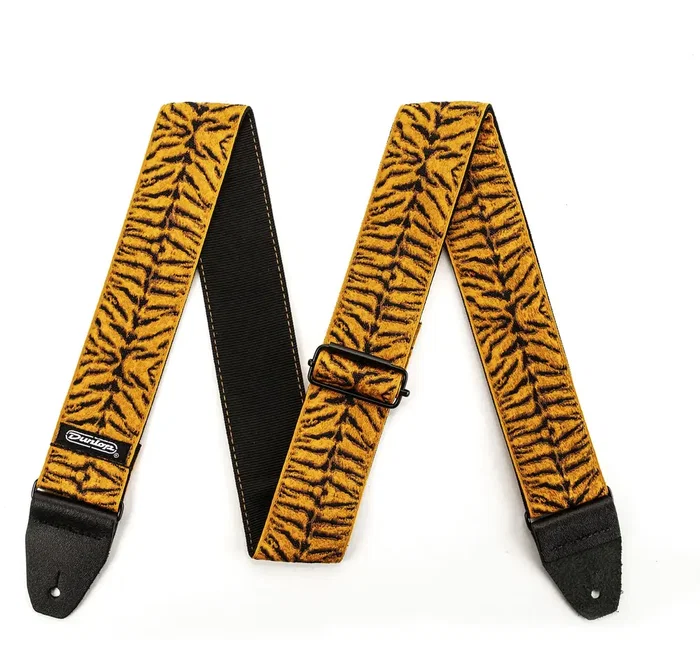 DUNLOP Courroie Jacquard Tyger Eye pour Guitare ou Basse DUNLOP Courroie Jacquard Tyger Eye pour Guitare ou Basse