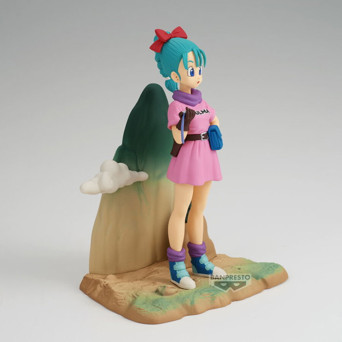 Banpresto Figure Bulma History Box Dragon Ball 13 cm - Figurine de collection