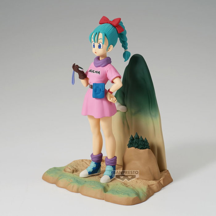 Banpresto Figure Bulma History Box Dragon Ball 13 cm - Figurine de collection
