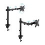 Tooq SOPORTE TOOQ MESA GIRA INCLI 1 Support Mural pour Écran 17-32″ Noir, Rotation, Inclinaison, hauteur ajustable, Max 8 kg, VESA 75x75/100x100
