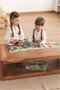 Diset Puzzle XXL Le Petit Chaperon Rouge - Puzzle de construction et livre d'histoire avec 30 pièces et marionnettes de doigt