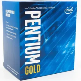 Intel Pentium Gold G-6400 Processeur (BX80701G6400) Socket LGA1200 4 GHz Dual-Core 4 Mo Smart Cache