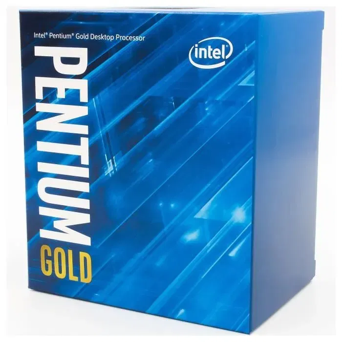 Intel Pentium Gold G-6400 Processeur (BX80701G6400) Socket LGA1200 4 GHz Dual-Core 4 Mo Smart Cache
