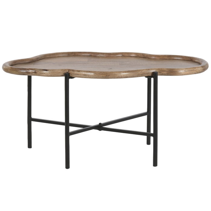 Home ESPRIT Table d'appoint Marron Noir
