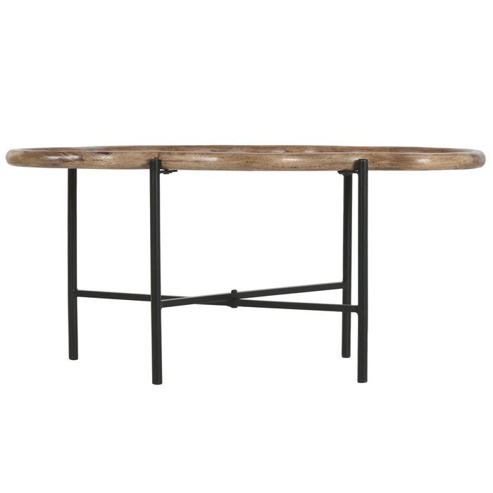 Home ESPRIT Table d'appoint Marron Noir