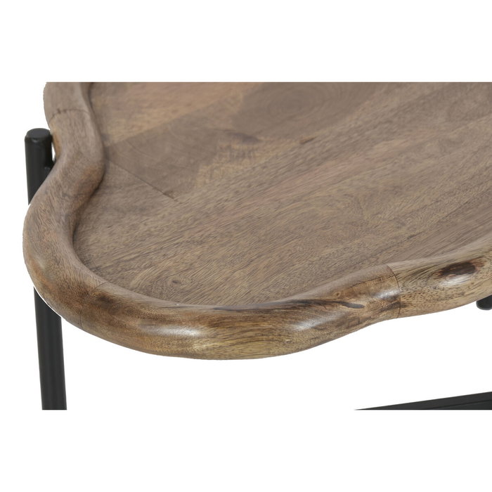 Home ESPRIT Table d'appoint Marron Noir