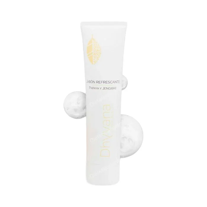 DHYVANA Savon Rafraîchissant Papaye et Gingembre 100 ml – Nettoyant Visage Peaux Sensibles DHYVANA Savon Rafraîchissant Papaye et Gingembre 100 ml – Nettoyant Visage Peaux Sensibles