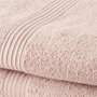 TODAY Lot de 2 Serviettes de Toilette 50 x 90 cm Rose des Sables