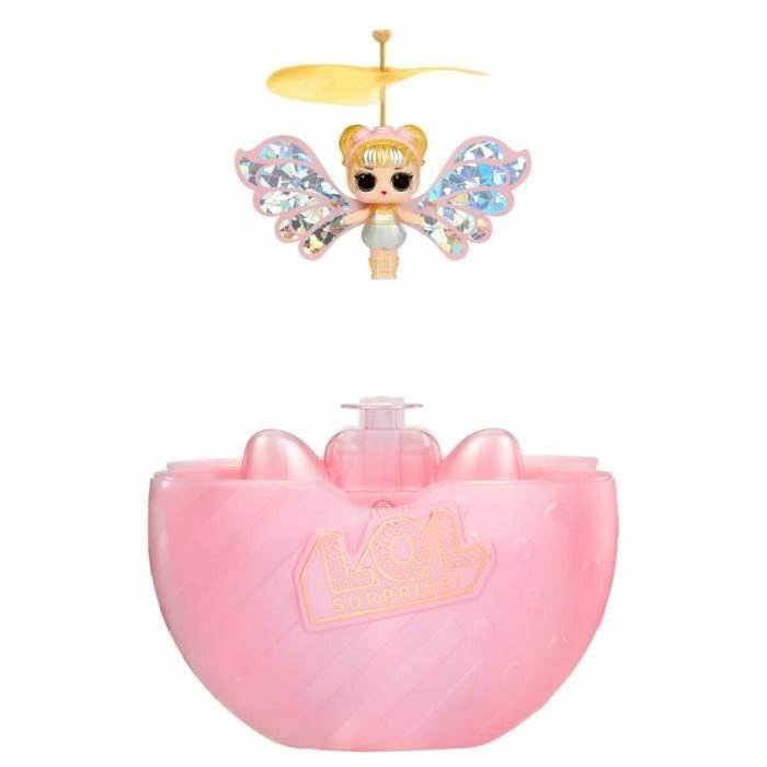 MGA L.O.L. Surprise! Magic Wishies Poupée Volante Ailes Dorées