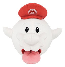 Sanei Super Mario peluche Boo Mario 21 cm