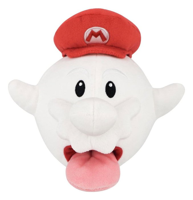 Sanei Super Mario peluche Boo Mario 21 cm Sanei Super Mario peluche Boo Mario 21 cm