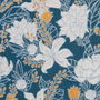 BigBuy Home Coussin Bleu Fleurs 60 x 10 x 60 cm