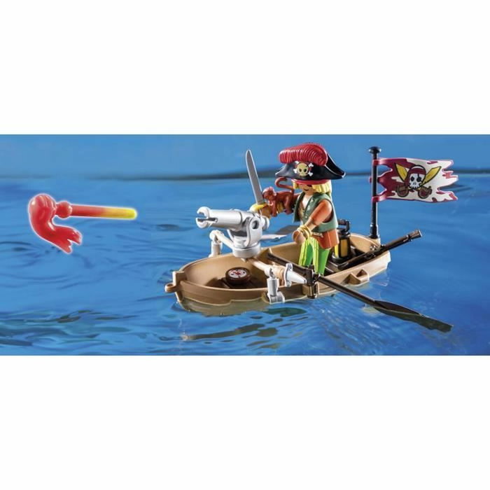 Playmobil Calendrier de l'Avent Pirate, 24 surprises, 98 pièces
