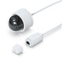 Ubiquiti Caméra de sécurité IP intérieure PoE 4MP (2K) avec vision nocturne IR, angle ultra-large 102.4°, détection IA, boîtier IK06 en alliage d'aluminium et polycarbonate