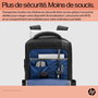 HP Sac à dos Renew Executive pour ordinateur portable 16" - Extension de rangement, port USB-C, fabrication en plastique recyclé