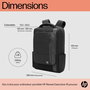 HP Sac à dos Renew Executive pour ordinateur portable 16" - Extension de rangement, port USB-C, fabrication en plastique recyclé