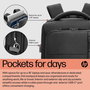 HP Sac à dos Renew Executive pour ordinateur portable 16" - Extension de rangement, port USB-C, fabrication en plastique recyclé