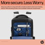 HP Sac à dos Renew Executive pour ordinateur portable 16" - Extension de rangement, port USB-C, fabrication en plastique recyclé