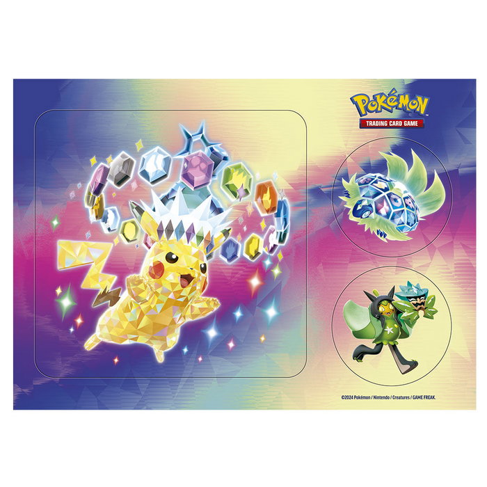 Pokémon - Écrin Collector de cartes Chest - Version Espagnol - 6 boosters, cartes promo, monnaies, mini classeur