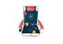 Color Baby - Chaise pliante de plage en aluminium avec coussin - Dimensions repliée : 63 x 57 x 83 cm