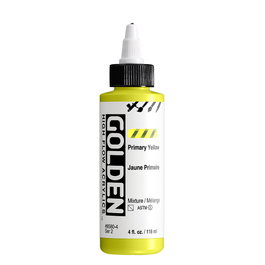 Golden Peinture Acrylique High Flow Jaune Primaire 118 ml