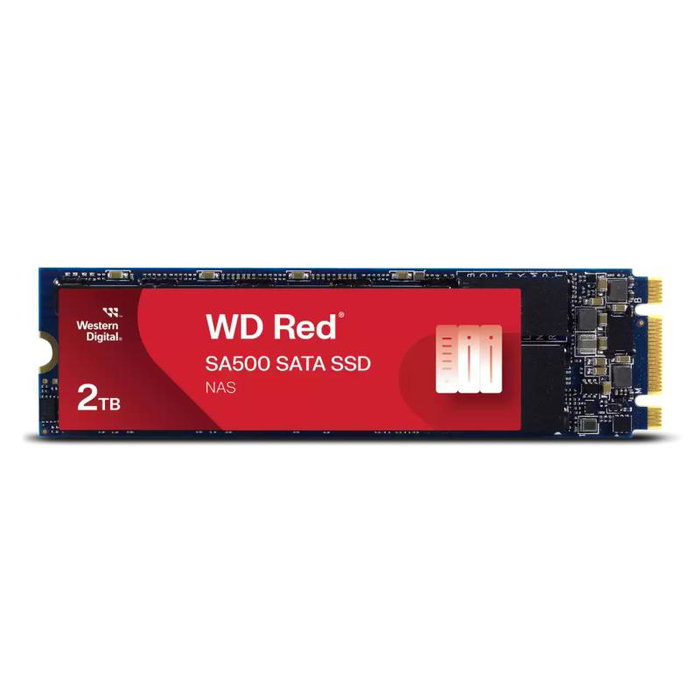 Western Digital Red SA500 WDS200T1R0B - SSD interne M.2, 2 TB, pour stockage NAS