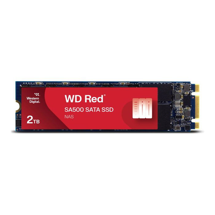 Western Digital Red SA500 WDS200T1R0B - SSD interne M.2, 2 TB, pour stockage NAS