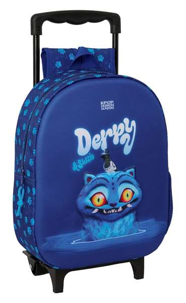 Safta Sac à dos 3D avec roues K-Pop Demon Hunters Derpy Safta Sac à dos 3D avec roues K-Pop Demon Hunters Derpy