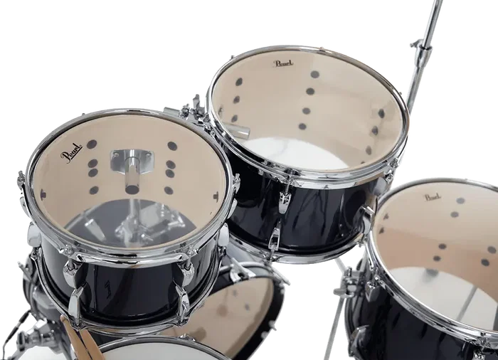 PEARL Kit Roadshow 1812B/1007T/1208T/1410F + 1305SH + 2 Platos Solar - Royal Blue Metallic PEARL Kit Roadshow 1812B/1007T/1208T/1410F + 1305SH + 2 Platos Solar - Royal Blue Metallic