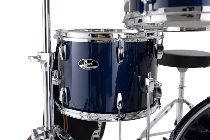 PEARL Kit Roadshow 1812B/1007T/1208T/1410F + 1305SH + 2 Platos Solar - Royal Blue Metallic PEARL Kit Roadshow 1812B/1007T/1208T/1410F + 1305SH + 2 Platos Solar - Royal Blue Metallic