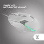 Souris Gaming Mars Gaming MM024 WH Blanc 4000 dpi