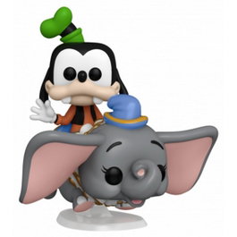 Funko Pop Ride Super Deluxe Goofy volant avec Dumbo 50ème anniversaire Disney