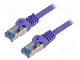 LOGILINK Cordon de raccordement Cat 6a S/FTP 0,25m RJ45