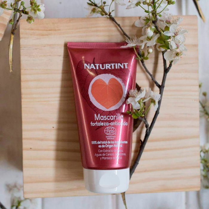 Naturtint Masque Fortifiant Anti-Chute Cheveux Fins et Fragilisés, Soin Revitalisant 150 ml