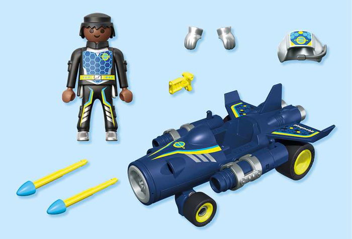 Playmobil Kart vaisseau spatial Funstars 71719