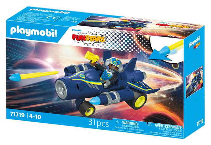 Playmobil Kart vaisseau spatial Funstars 71719